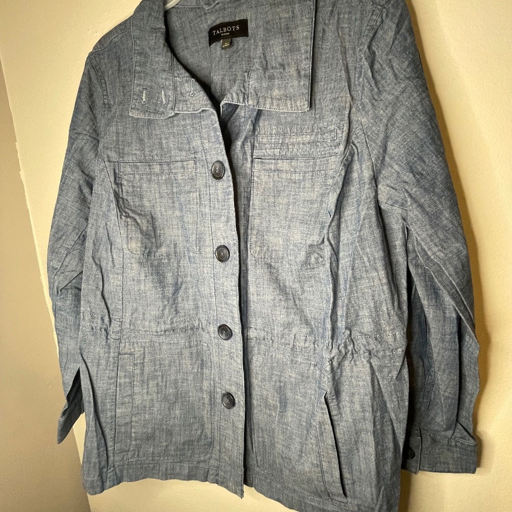Talbots Button Down Jacket